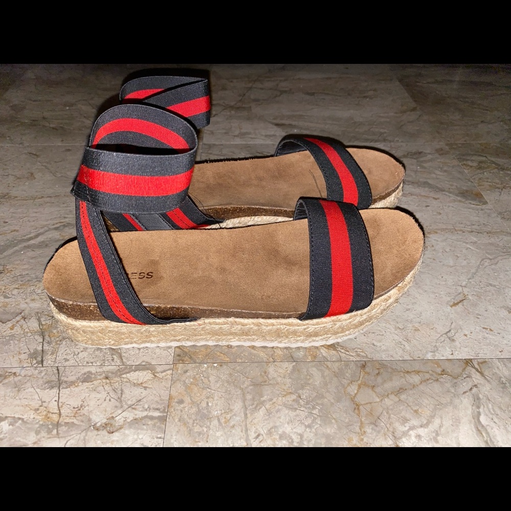 Express espadrille wedge sandals